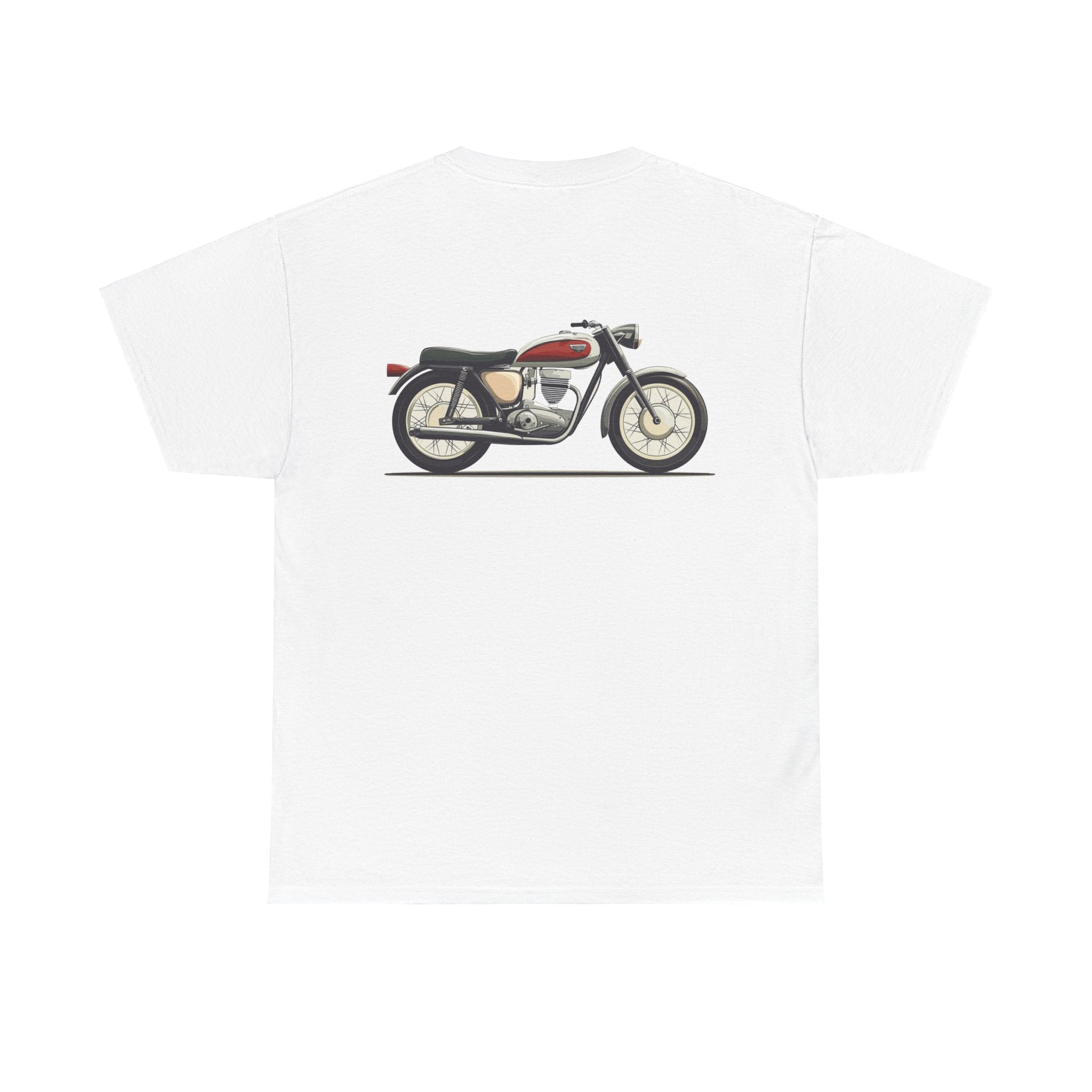 Classic Motorcycle T-Shirt (Back Print) – Vintage Cruiser Edition