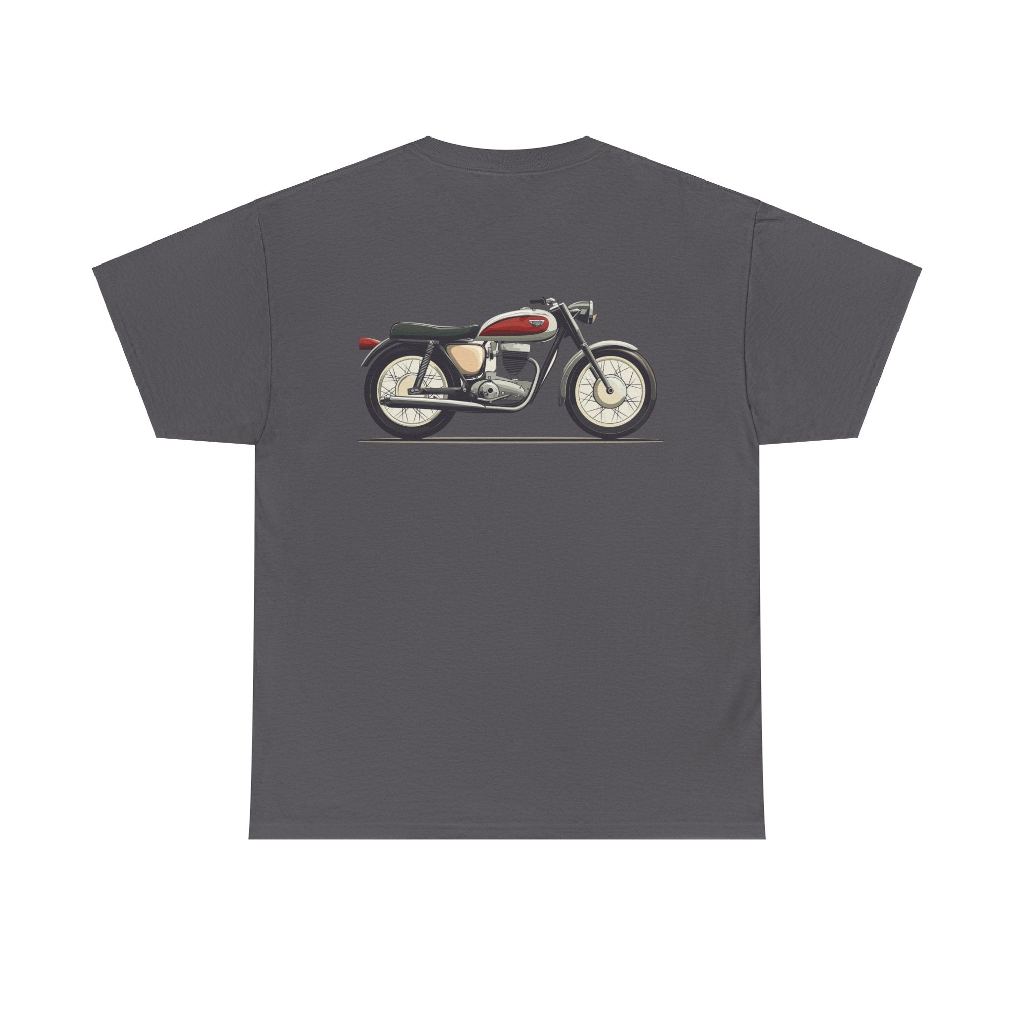 Classic Motorcycle T-Shirt (Back Print) – Vintage Cruiser Edition