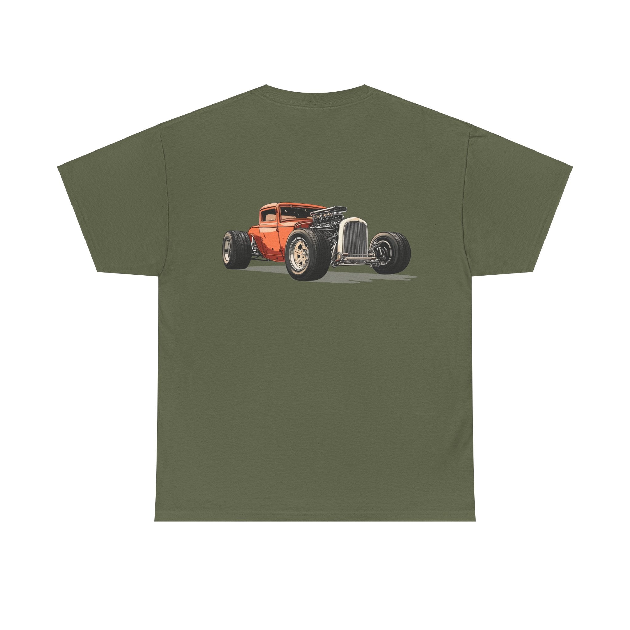 Classic Hot Rod T-Shirt (Back Print) – Speed Machine Edition