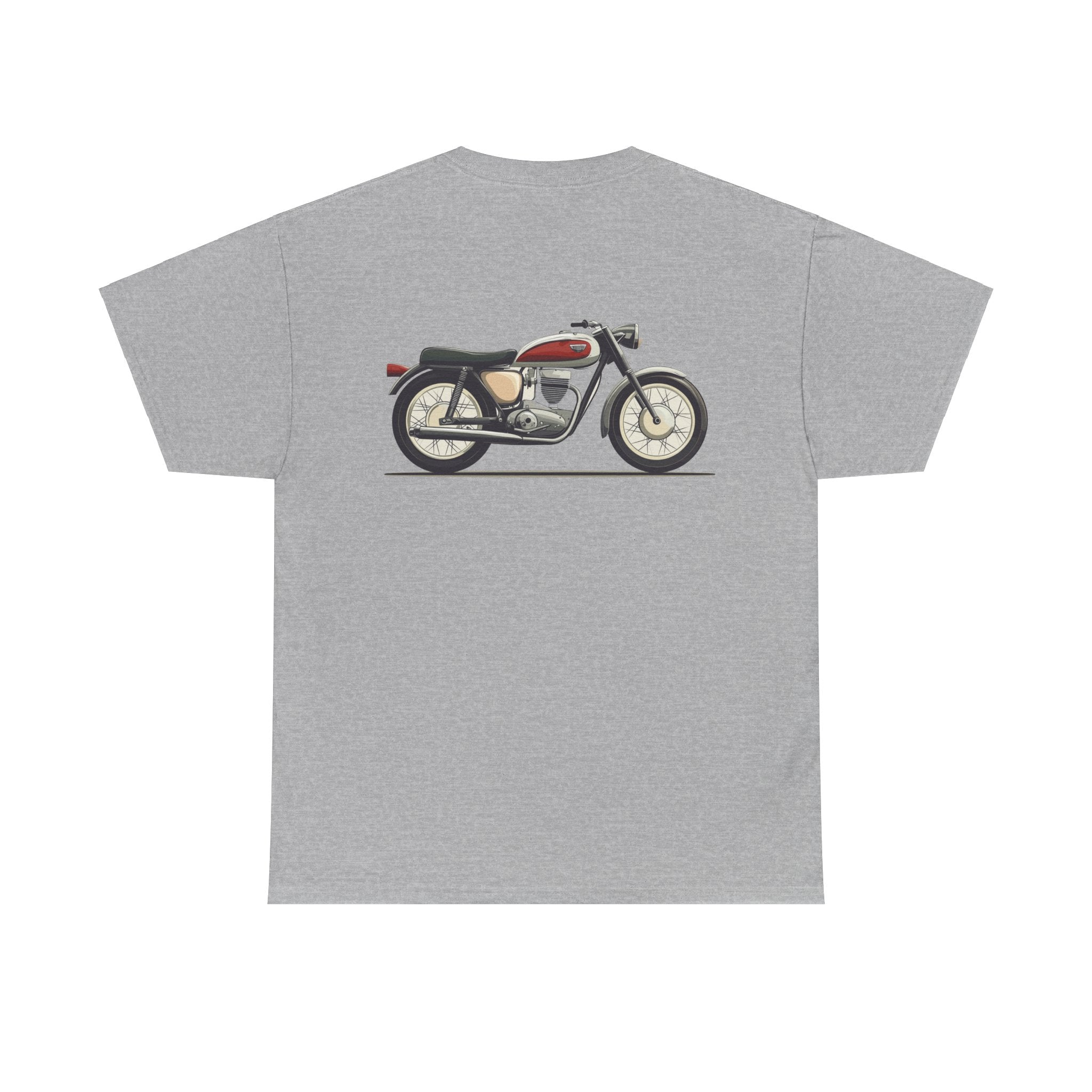 Classic Motorcycle T-Shirt (Back Print) – Vintage Cruiser Edition