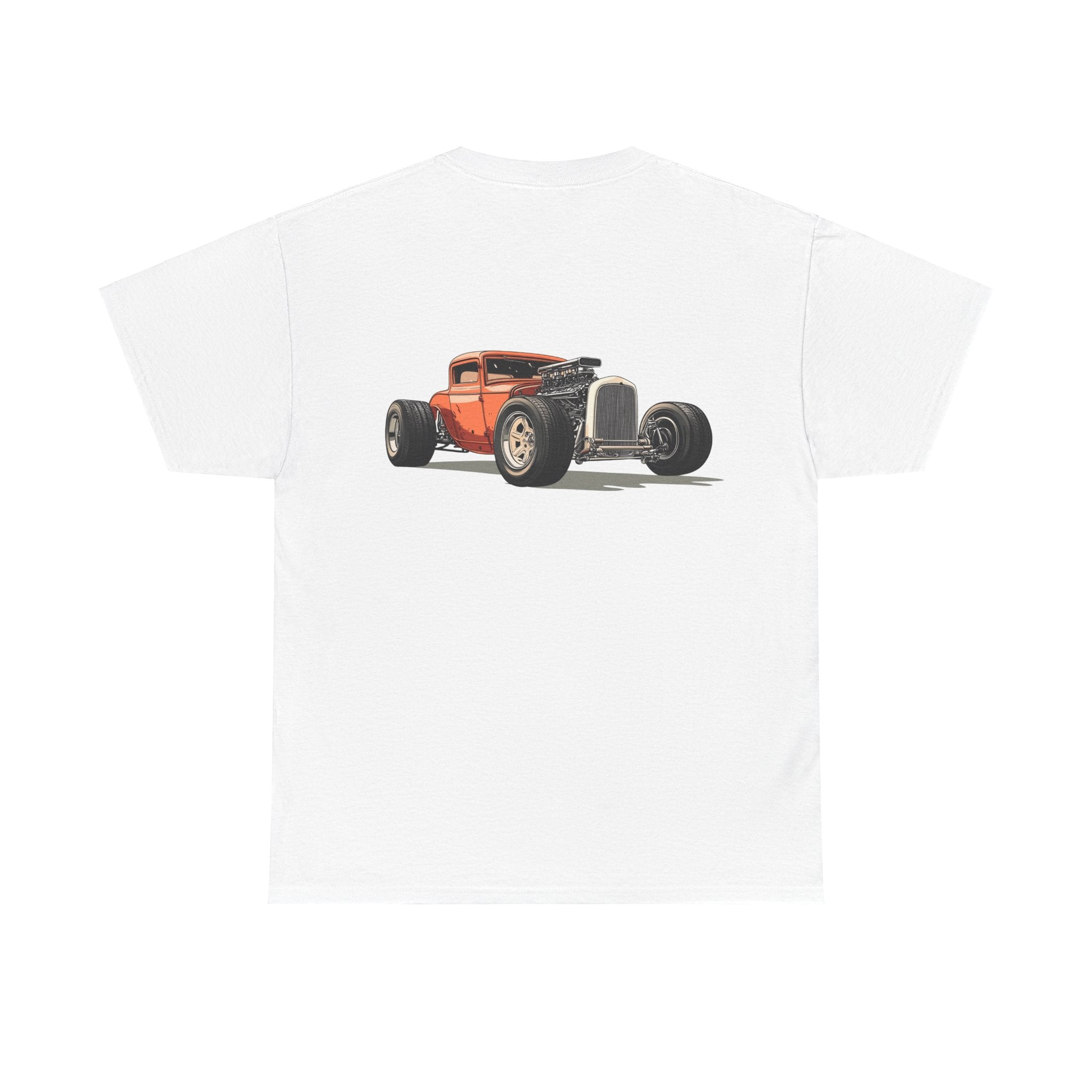 Classic Hot Rod T-Shirt (Back Print) – Speed Machine Edition