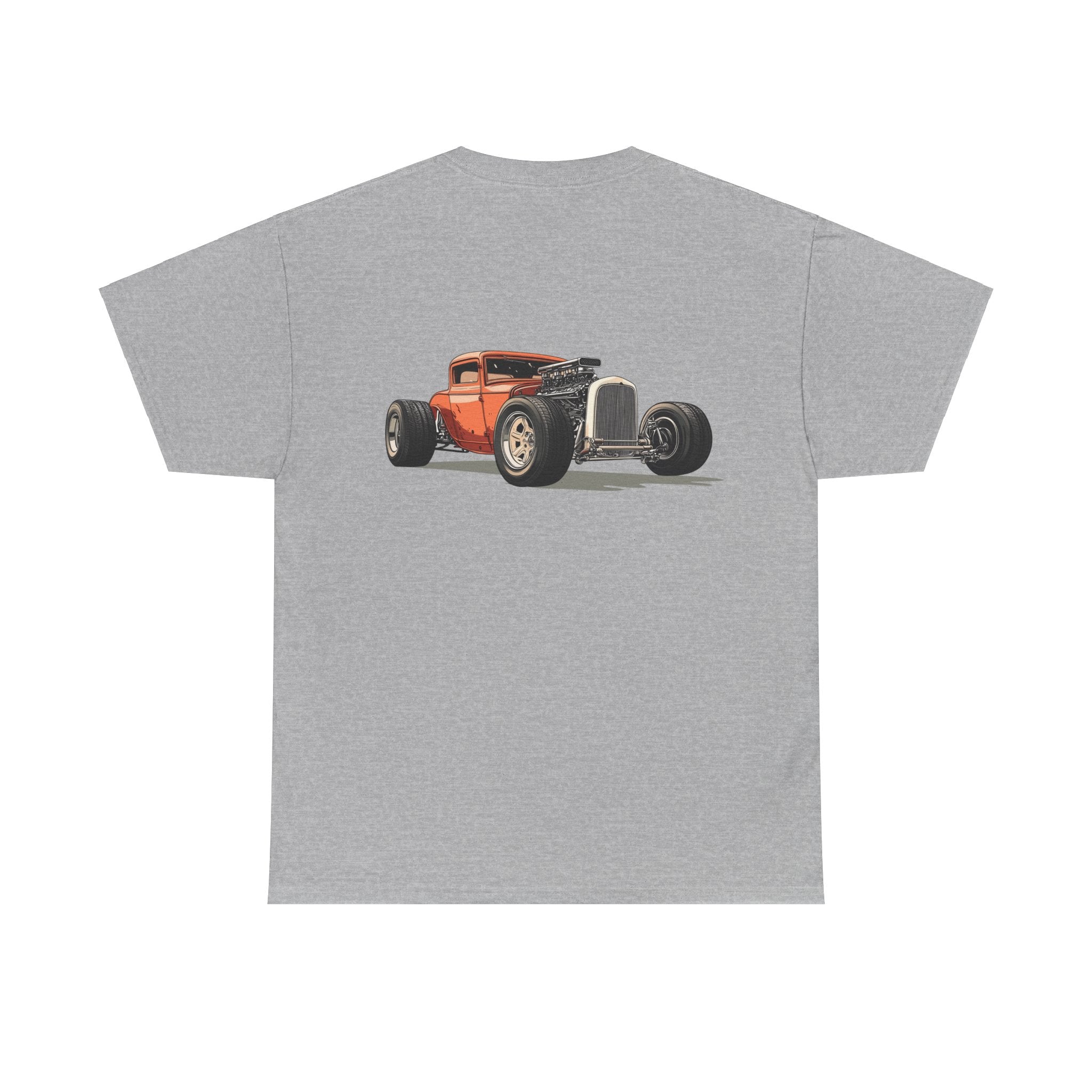 Classic Hot Rod T-Shirt (Back Print) – Speed Machine Edition